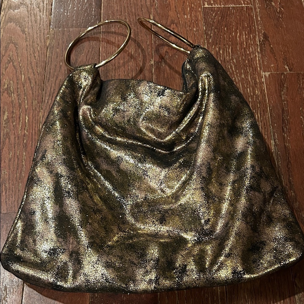 Metallic Gold Women's Bag